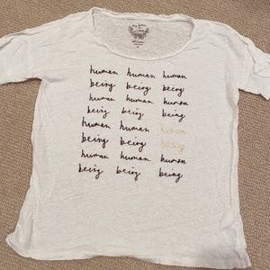 Cotton Linen J. Crew Shirt Human Being